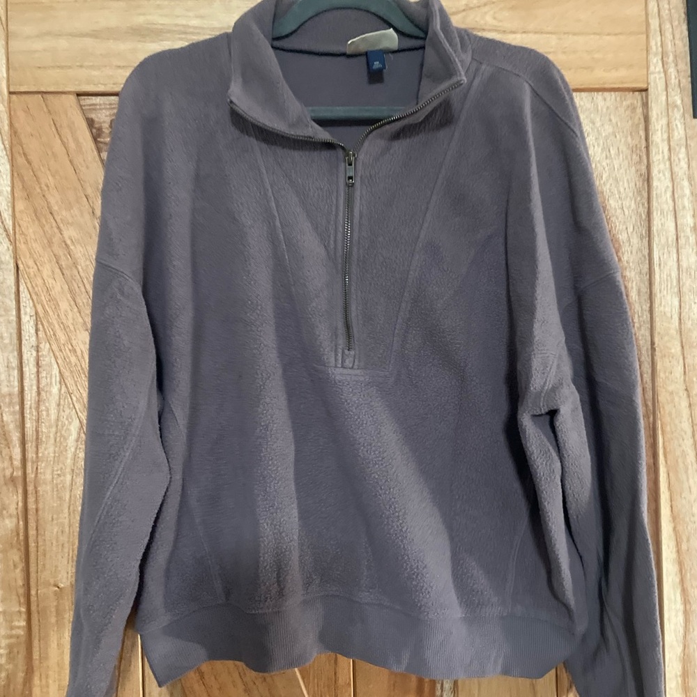 Universal Thread quarter-zip cropped sweatshirt